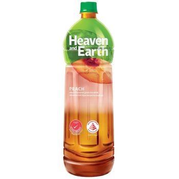 Heaven & Earth Peach Green Tea 1.5l