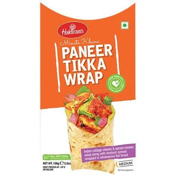 Haldiram's Wraps Paneer Tikka 156g