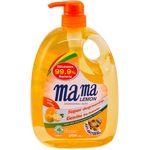 Mama Dishwashing Gel Lemon Orange 1l