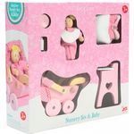 Le Toy Van Dollhouse Furniture And Accessories Nursery Set