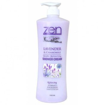 ZEN GARDEN LAVENDER & CHAMOMILE DEEP MOISTURISING SHOWER CREAM 1000ML