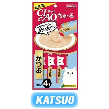 Ciao Cat Churu Tuna Katsuo 4 x 14g