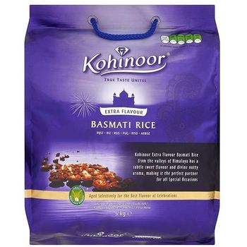 Kohinoor Extra Flavour Basmati Rice 5kg